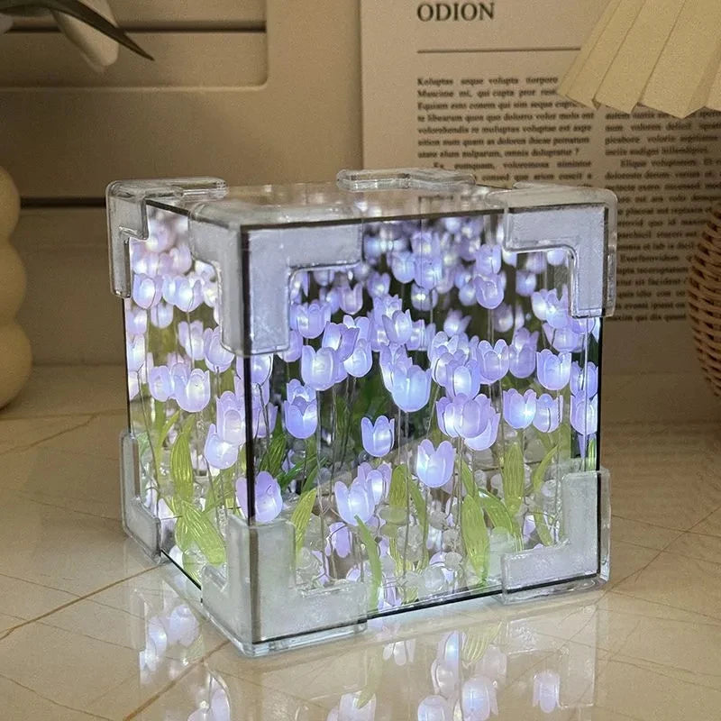 Cubo De Tulipa 3D + FRETE GRÁTIS