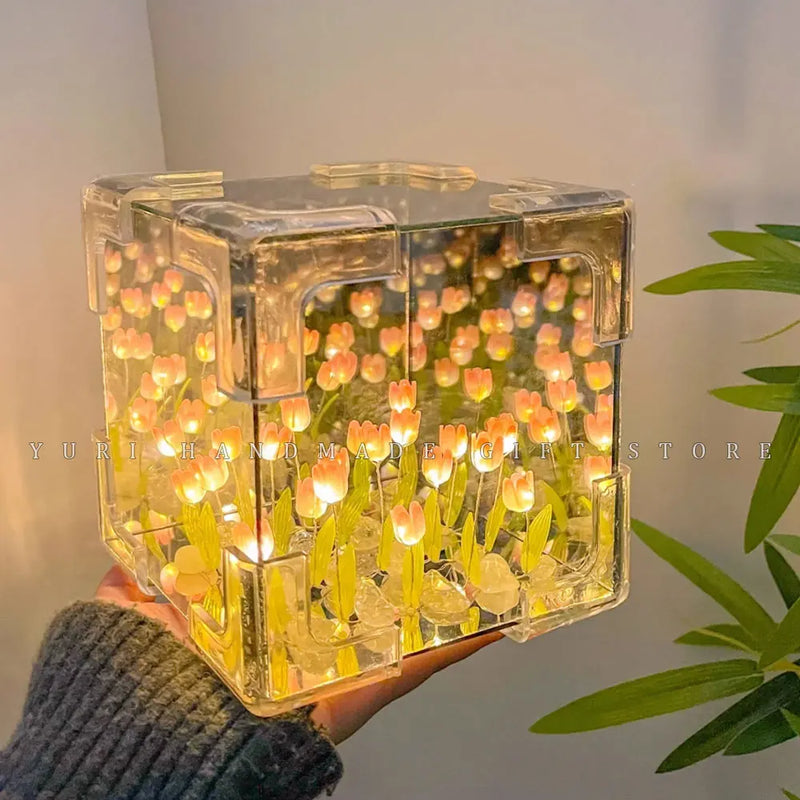 Cubo De Tulipa 3D + FRETE GRÁTIS